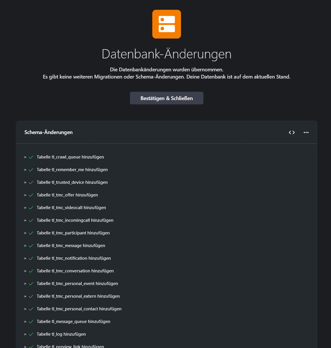 Datenbankimport